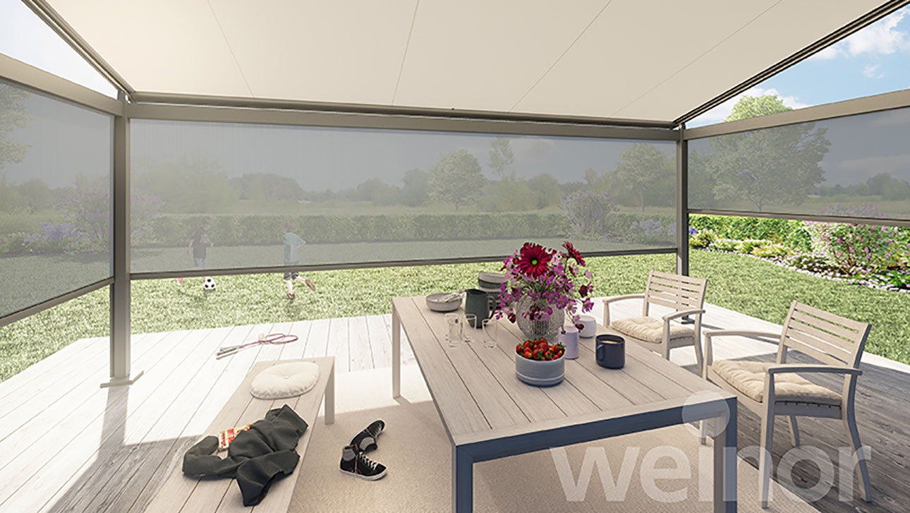 Bildquelle: weinor GmbH & Co. KG weinor Pergola-Markisen